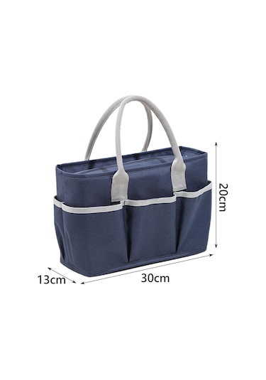 Piknik, Yürüyüş, Ofis, Yeşil Lacivert İçin Yalıtımlı Rahat Sıcak Soğuk Gıda Termal Çantası Çok Renkli