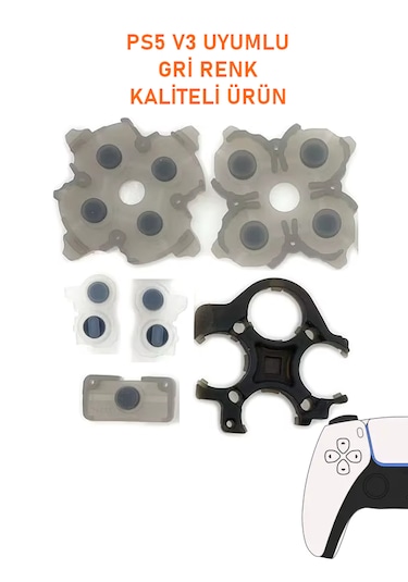 Ps5 V3 Bdm 030 Uyumlu Kol İç Lastik Takımı Gri Renk Kaliteli Ürün