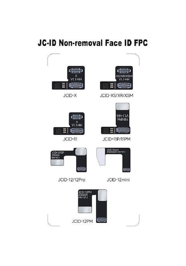 Jcıd Apple Uyumlu iPhone 11 Pro, Pro Max Face Id Non-removal