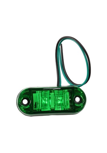 4 Led Kırmızı/yeşil 10-30v Tekneler Çalışma Işığı Kamyonet Van Yan Işığı