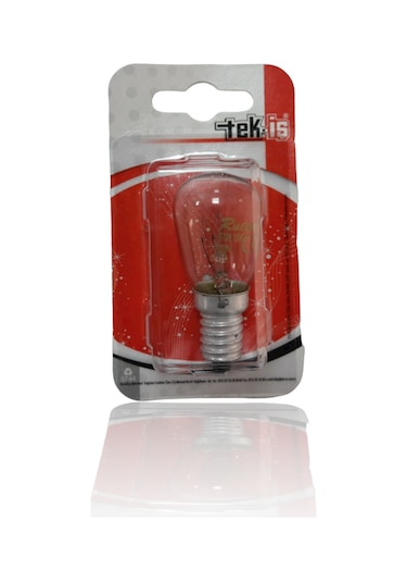 Tek-iş Tuz Lambası Ampulü E14 Şeffaf Ampul 15w Buzdolabına Uygundur