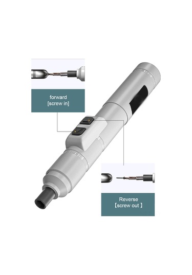Symbee Mini Elektrikli Tornavida Seti - Type-c Şarjlı, 250 Rpm, Hassas Tamir Aleti