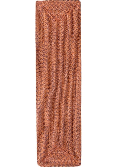 Koza Home Cesta El Yapımı Örgü Kiremit Köşeli Runner 37x136 4032 Standart