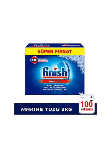 Finish Bulaşık Makinesi Tuzu 3 KG