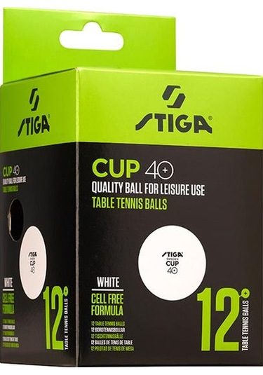 Stiga Table Tenis Ball Cup Pinpon Topu Beyaz 12li 1110-2510-12