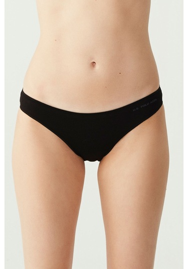 U.S. Polo Assn. Kadın Çok Renkli 5 Li Kıl Lastikli Slip 67006 Çok Renkli