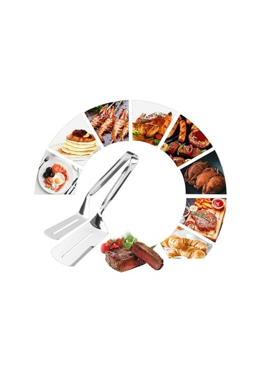 Didadodo Paslanmaz Çelik 304 Mangal Maşası - Küçük Ve Hafif Izgara Ve Barbekü İçin Pratik Mutfak Aleti