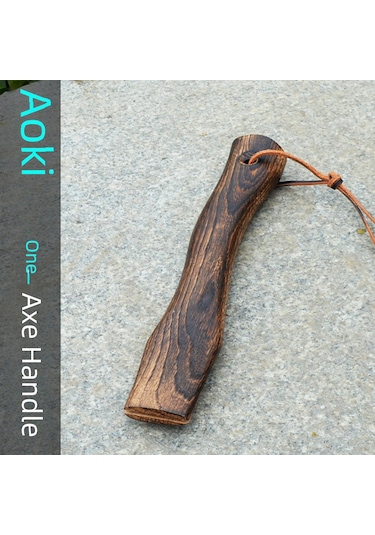 Monyee 33 Cm Deri İpli Mini Bıçak Sapı - Dayanıklı Yeşil Meşe, Hassas Kullanım, Konforlu Tutuş, Taşınabilir, Ahşap İşleri İçin