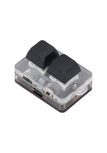 Lemestar 2 Tuşlu Özel Klavye, Endüstriyel Kontrol, Makro Programlama Ve Yazılım Desteği, Mavi Switch Rgb Işıklı, Type-c/bt Bağlantı