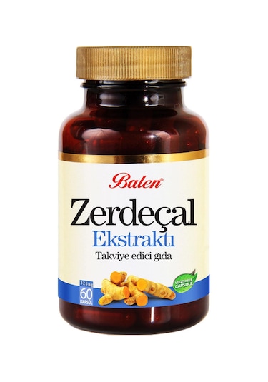 Balen Zerdeçal Ekstraktı 325 Mg 60 Kapsül 3 Adet