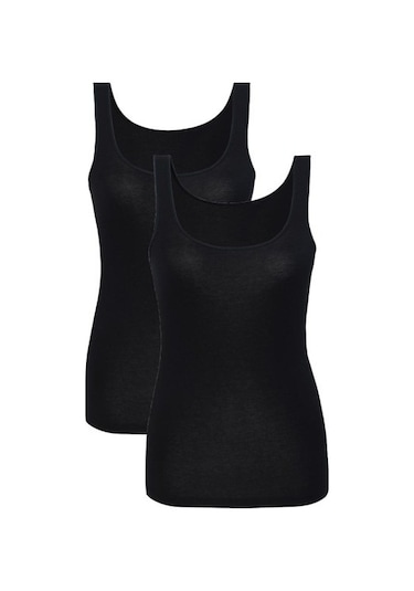 Blackspade Kadın Atlet 2li Paket Essential 1590 - Siyah