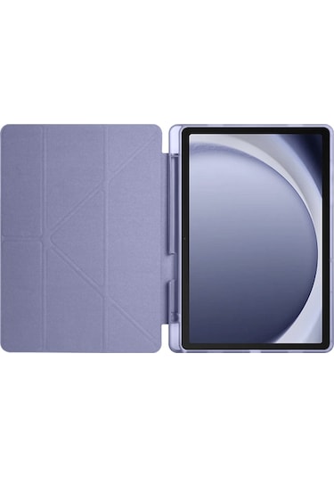 Samsung Galaxy Tab Uyumlu A9 Plus Sm-x210/x215 11 İnç Kılıf Kalem Bölmeli Silikon Smart Cover Tablet Kılıfı