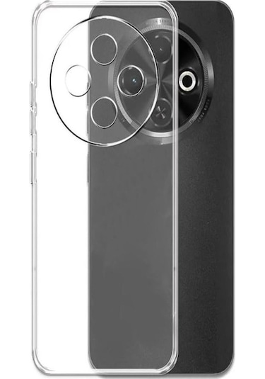 Tecno Spark 30 Kılıf Kamera Korumalı Silikon Şeffaf Arka Kapak Şeffaf