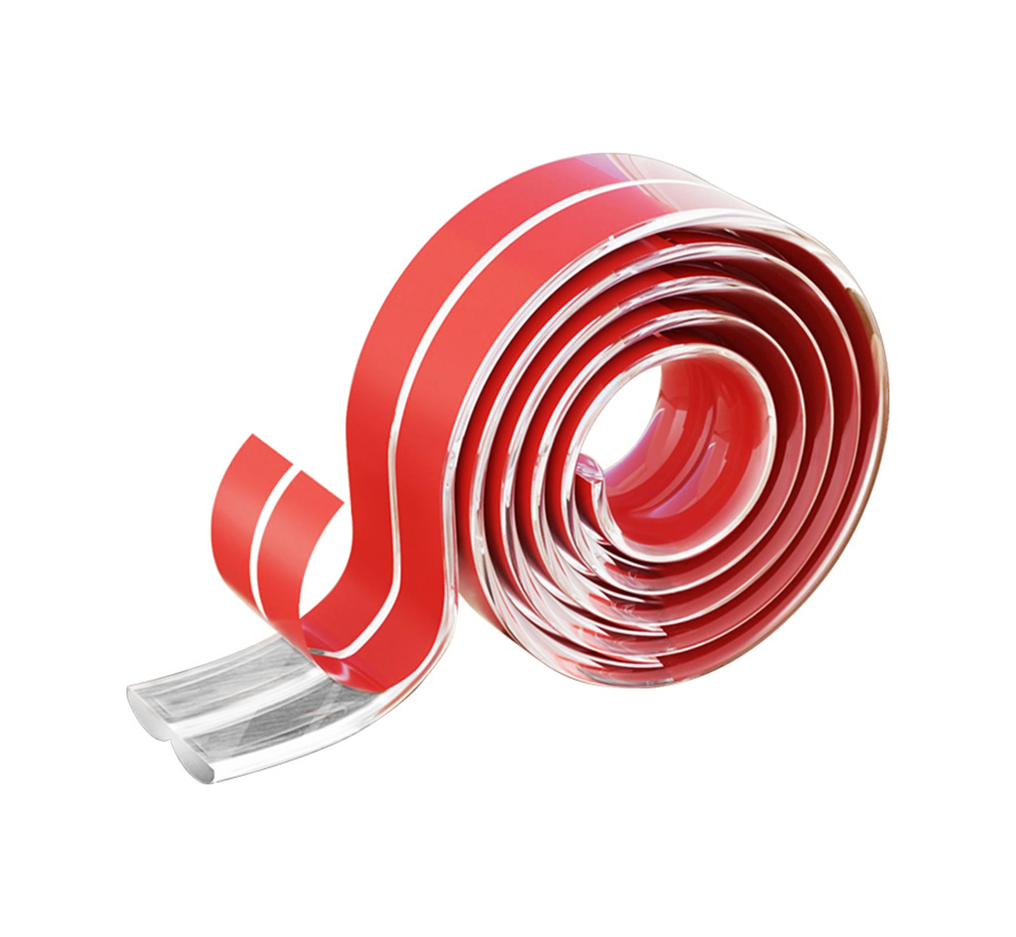 Xiyyadms Çocuklar İçin Şeffaf Masa Köşe Koruyucu Bant - Yumuşak Tamponlama, 20mm Genişlik, 2 Metre/ Rulolu, Kalıcı Yapışkan, Ev Dekorunu Bozmayan Çok Renkli