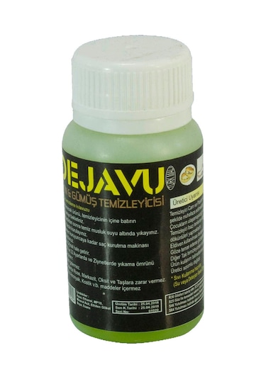 Altın Gümüş Takı Temizleme Suyu Gümüş Parlatma Suyu 50 ml