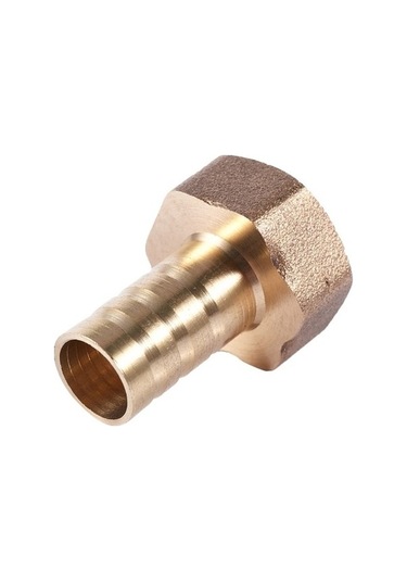 Trendooze 12mm Hortum Bağlantı Konnektörü 1/2bsp Dişi Adaptör, Altın 2831 - Özel Tasarım Diğer