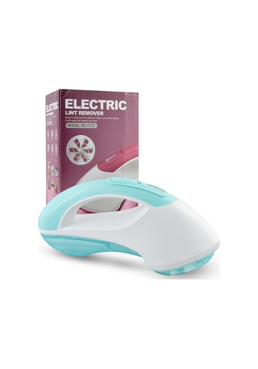 Sones Bz-117z-a Usb Şarjlı 6 Bıçaklı Başlı Kürk Topu Düzeltici Mavi