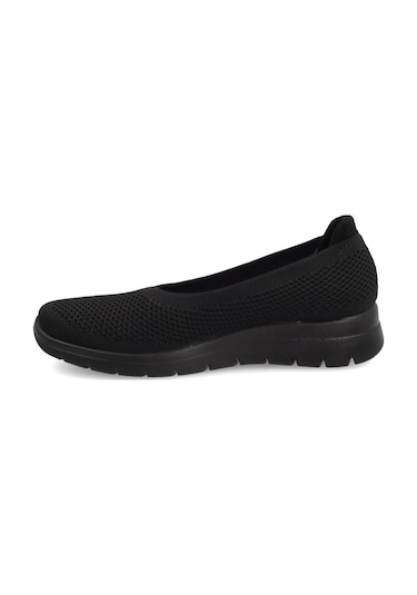 Babet Kadın 27 B39 Kq Fly Flot Cloth Woman Shoe Black Null Siyah