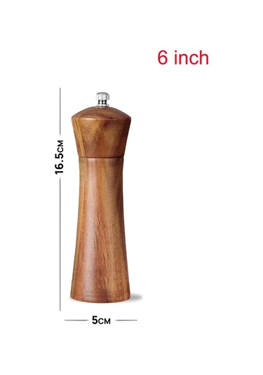 Myinkai Renkli Kutuda 3 Adet Paketlenmiştir Tuz Ve Karabiber Ahşap