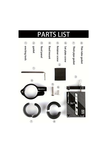 Elmpaly Gub Bisiklet Alüminyum Telefon Tutucu G81 3.5-6.2 İnç Titanyum Titanyum