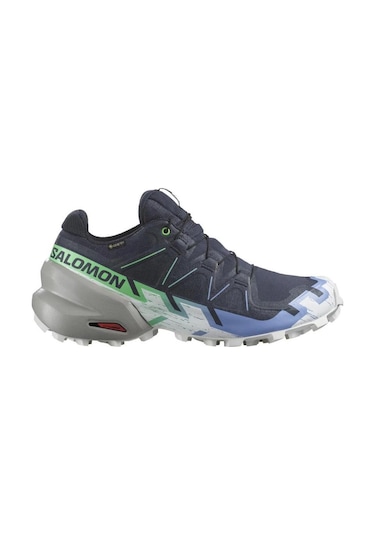 Salomon 474659 Speedcross 6 Gtx W Carbon/provence/white Kadın Outdoor Ayakkabı 001
