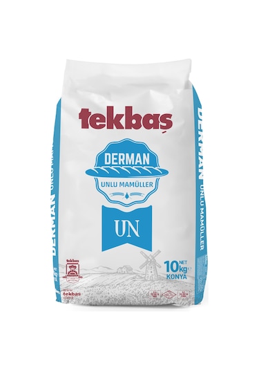 Tekbaş Un Lüks Ekmeklik ve Unlu Mamüller Unu 10 KG