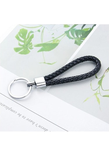 Ximistore9 Araba Anahtarı Kilidi Zinciri - Siyah Eldiven Kordonu