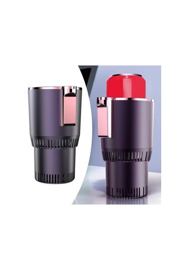 Suntek 2'li Araba Bardağı İçecek Isıtıcı Soğutucu Menekşe