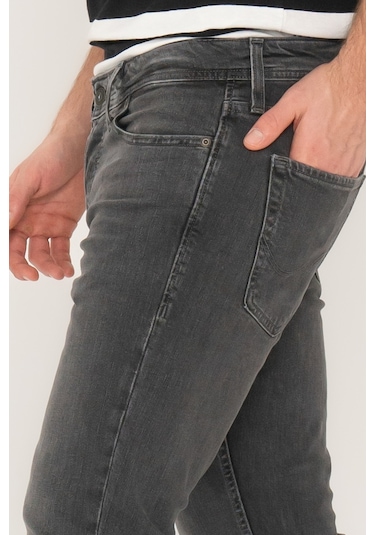Jack & Jones Glenn 230 Slim Fit Jean 12250912 Black Denim Siyah