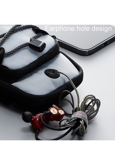 Açık Hava Sporları Yansıtıcı Cep Telefonu Kol Çantası Fitness Taşınabilir Cep Telefonu Paketi Gri Gri