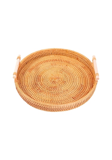 Suntek Gıda Meyve Tatlısı Depolama Için Dokuma Servis Tepsisi Büyük Tepsi Diğer