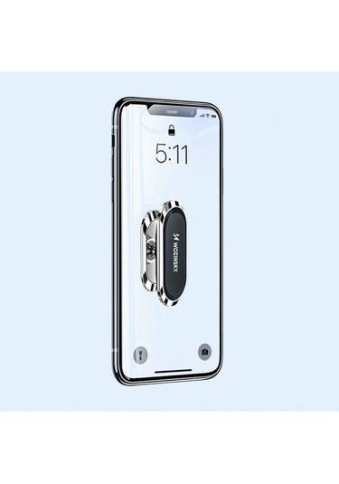 Yingfu 360 Dön. Manyetik Araç Tutucu, Gösterge Paneli Montaj, Gümüş Diğer