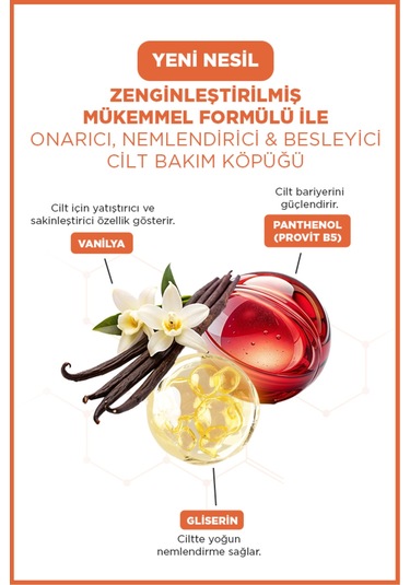 Cilt Bakım Köpüğü Vanılla Creme-brulee 100 Ml-