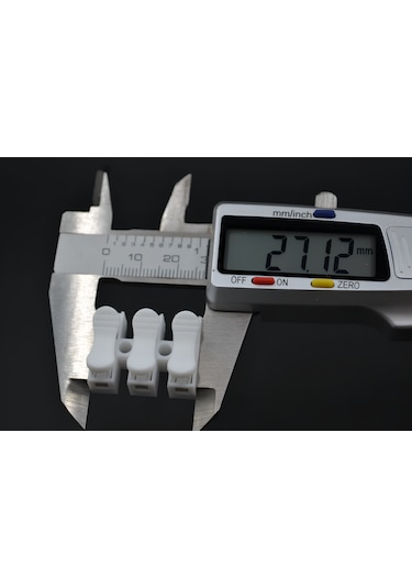 Elektrik Buat Klemensi Yaylı Üçlü 2mm² Kabloya Kadar