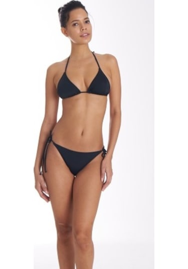 Sunsurf Üçgen İpli  Bikini Siyah