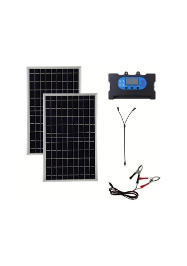 Besthome1 Dream011 2 Adet Solar Paneller Kontrolcü Karavan Telefon Sarj Cihazı