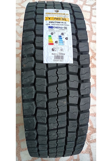 285/70 R19.5 146l16pr Vpro D1 Çeker M+s Techshıeld, 2025 Tayland Üretim