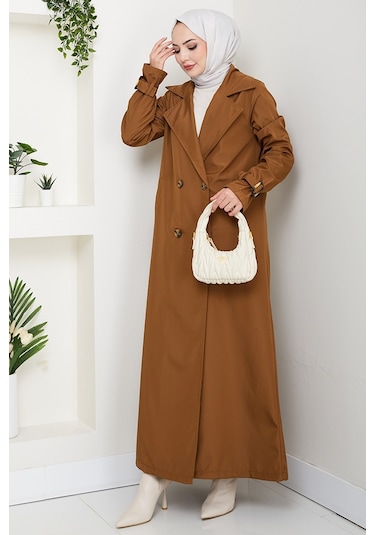 Tam Boy Su Geçirmez Trenç 1596 - Taba Taba