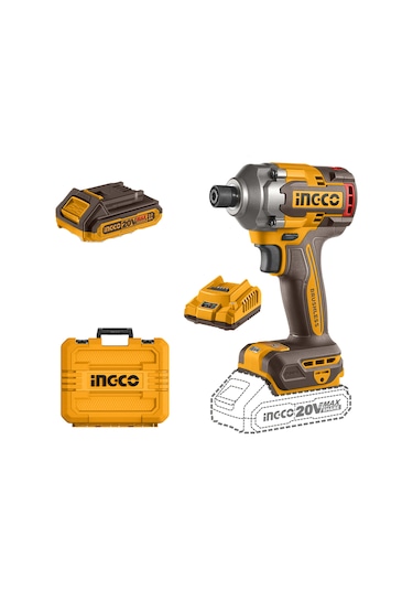 Ingco CIRLI2028E Li-ion Kömürsüz 20V 2.0AH Akülü Vidalama