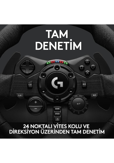 Logitech G G923 Driving Force Yarış Direksiyonu Ve Pedal Pc/Plays