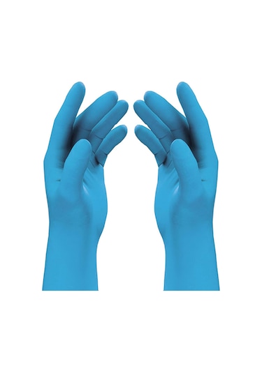 Tpe Mavi Eldiven 100 Paket - Paket 100 Adet