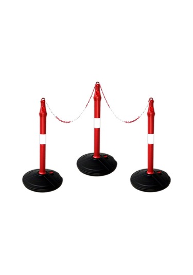 Bariyer Duba 3 Adet Ve 2 Metre Zincir Ile Beraber Takım Sosyal Me