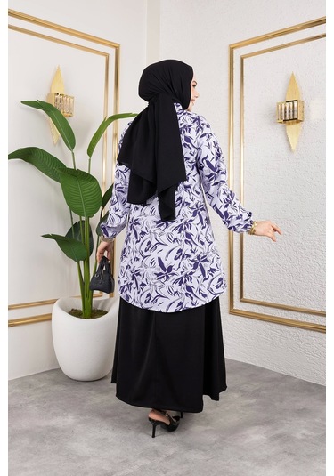 Etekli İkili Takım - Mavi / T0106 Mavi