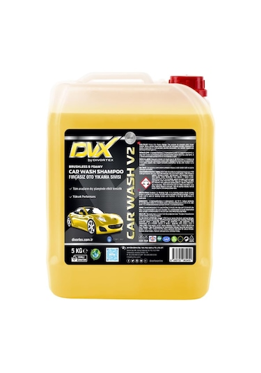 Divortex Car Wash V2 Fırçasız Oto Yıkama Köpüğü 5 Kg.