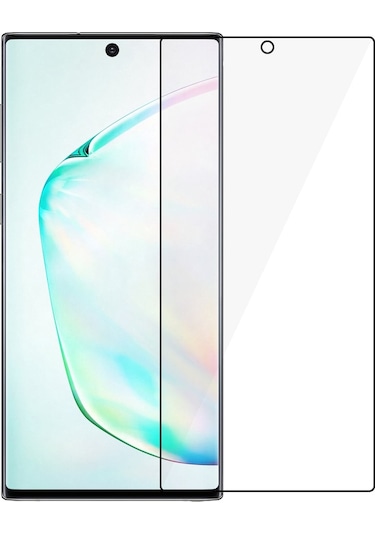 Samsung Galaxy Uyumlu Note 10 Plus Süper Pet Nano Kırılmaz Ekran Koruyu