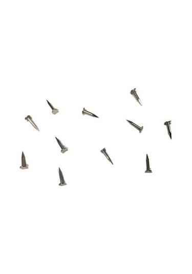 Klips, Menteşe, Ayağı Çivisi 7mm Çelik - Nikel 100gr - 9088639244256ynt -