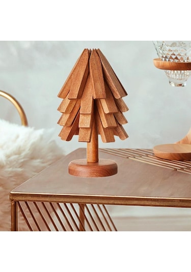 Suntek Yalıtım Matı Sıcak Tencere Tutucular Kase Gereçleri 4 Adet Gül Ağacı Pembe