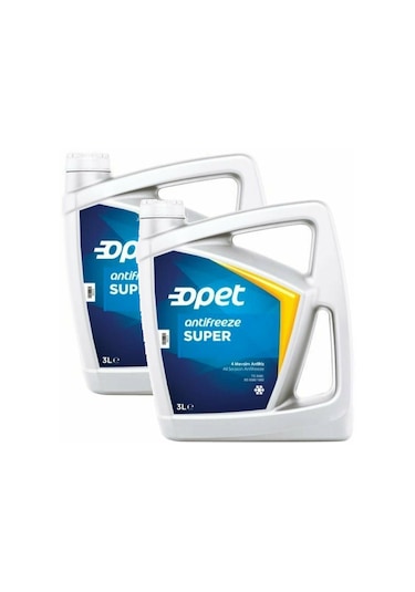 Opet Konsantre 3 Litre Mavi Antifriz 70C 2 Adet