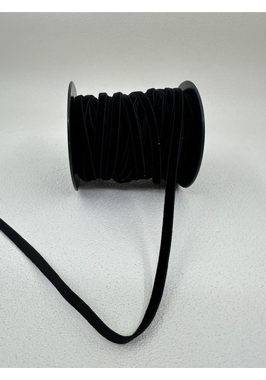 Paşateks 7 Mm Likralı Kadife-5 Metre-siyah