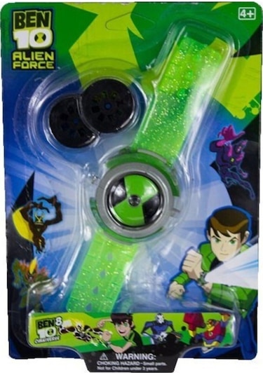 Oyuıncak Ben10 Omnitrix Projektör Saat Benten Oyuncak Saat Ben 10